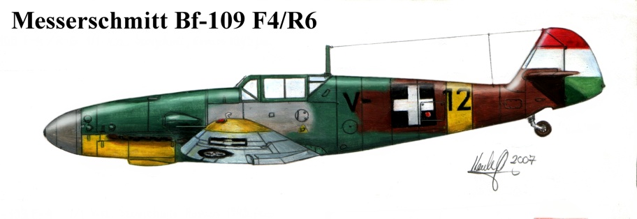 Messerschmitt Bf-109 F4/R6