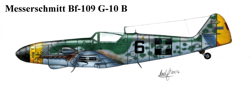 Messerschmitt Bf-109 G10B